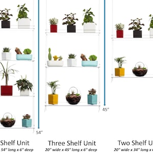 Window Plant Shelf Hanging Shelf Acrylic Plant Shelves Plant Stand image 4