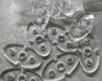 Removable Acrylic Pompom Buttons for Knit Caps