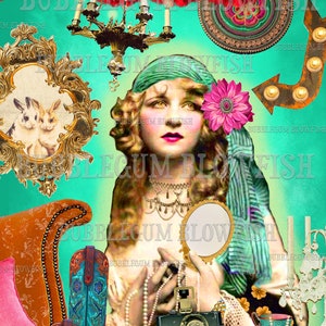 Belle Vintage Gypsy junk Room art numérique Télécharger
