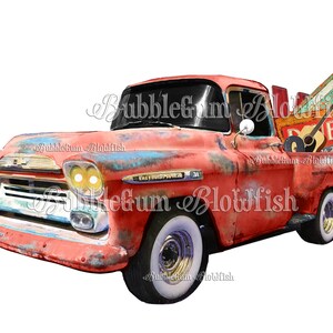 Naranja chatarra camión sarape oxidado camioneta individual PNG archivo digital clipart descarga