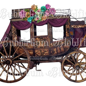 GyPsy WaGoN guepardo impresión de leopardo con flores individual PNG archivo digital clipart descargar