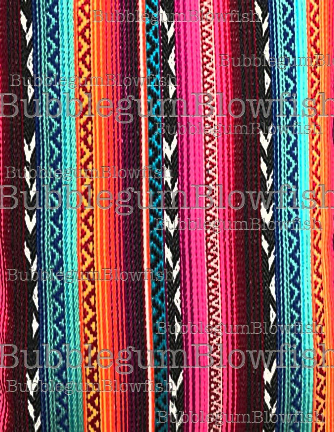 Mexican Serape Fabric Digital Paper Download Great for Etsy