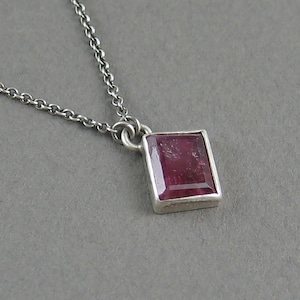 Pink Tourmaline Necklace