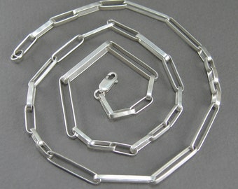 Büroklammer Kette Halskette