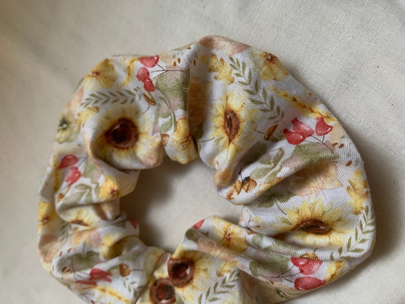 Handmade Fall Scrunchies