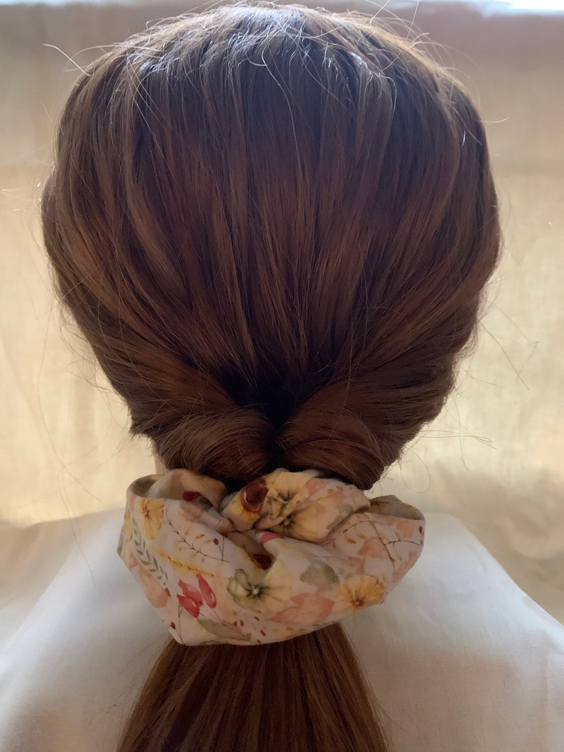 Handmade Fall Scrunchies