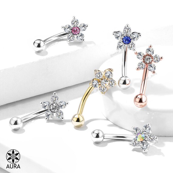 Surgical Steel Belly Button Navel Ring Bar with Dangling Cube Prism Box with Paved Gems Surgical Steel Belly Button Navel Ring Bar with Dangling Cube Prism Box with Paved Gems
