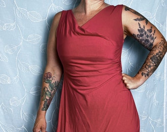 Sale! Organic Bamboo Convertible Dress in Pink