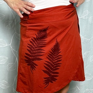 Organic Fern Wrap Skirt image 7