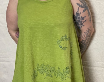 USA-Made Tunic Tank With Mugwort