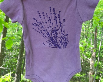 Organic Lavender Infant Bodysuit