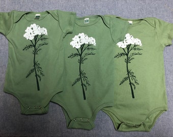 Organic Yarrow Infant Bodysuit