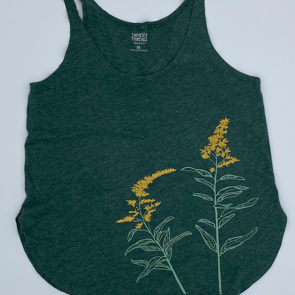 Camiseta sin mangas para mujer Goldenrod
