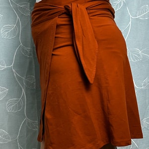 Organic Fern Wrap Skirt image 6