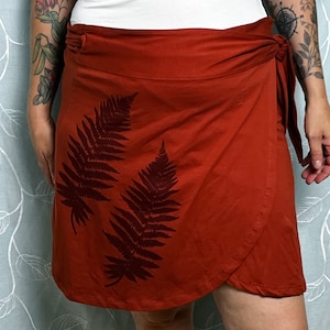 Organic Fern Wrap Skirt image 3