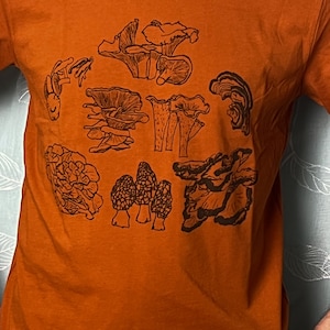 Sale! 3X Mushroom Tee- Men&#39;s/ Unisex