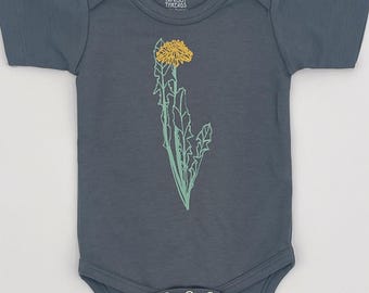 Organic Dandelion Infant Bodysuit