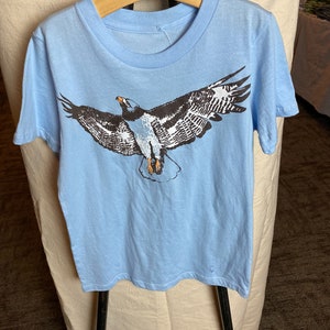 Sample! Youth 10 Organic Red Tailed Hawk T-shirt