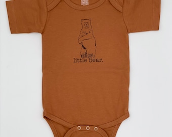 Organic Little Bear Infant Bodysuit