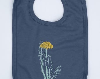 Organic Dandelion Baby Bibs