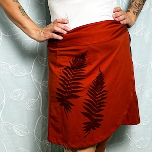 Organic Fern Wrap Skirt image 2