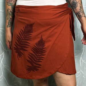 Organic Fern Wrap Skirt image 1