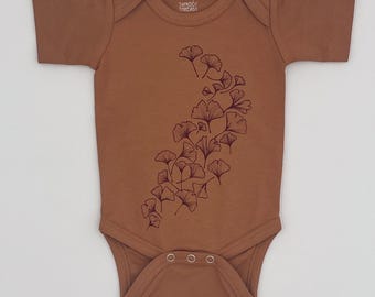 Organic Ginkgo Infant Bodysuit