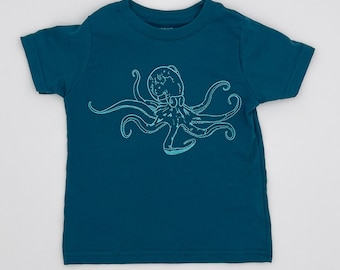 Kids Octopus T Shirt