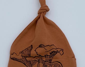 Organic Mushroom Baby Hat