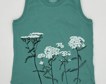 Yarrow Youth Scallop Hem Cotton Tank Top
