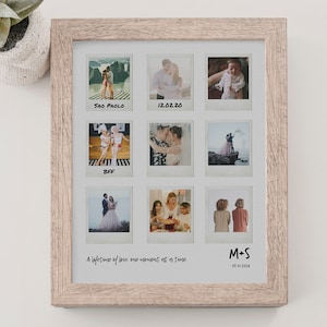 Personalized Polaroid Photo Print: Custom Picture Frame Gift