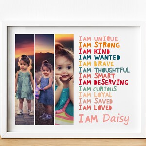 Kids Affirmation Prints | Nursery & Playroom Wall Art Decor
