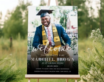 Graduation Welcome Sign: Class of 2026 Keepsake