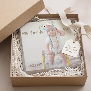 Personalized Family Photo Baby Board Book: Custom Storybook Gift image 7