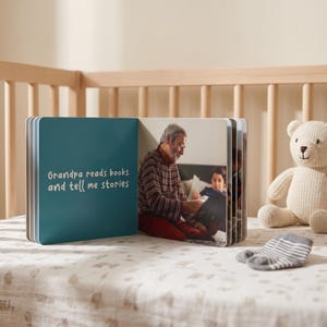 Personalized Family Photo Baby Board Book: Custom Storybook Gift image 10