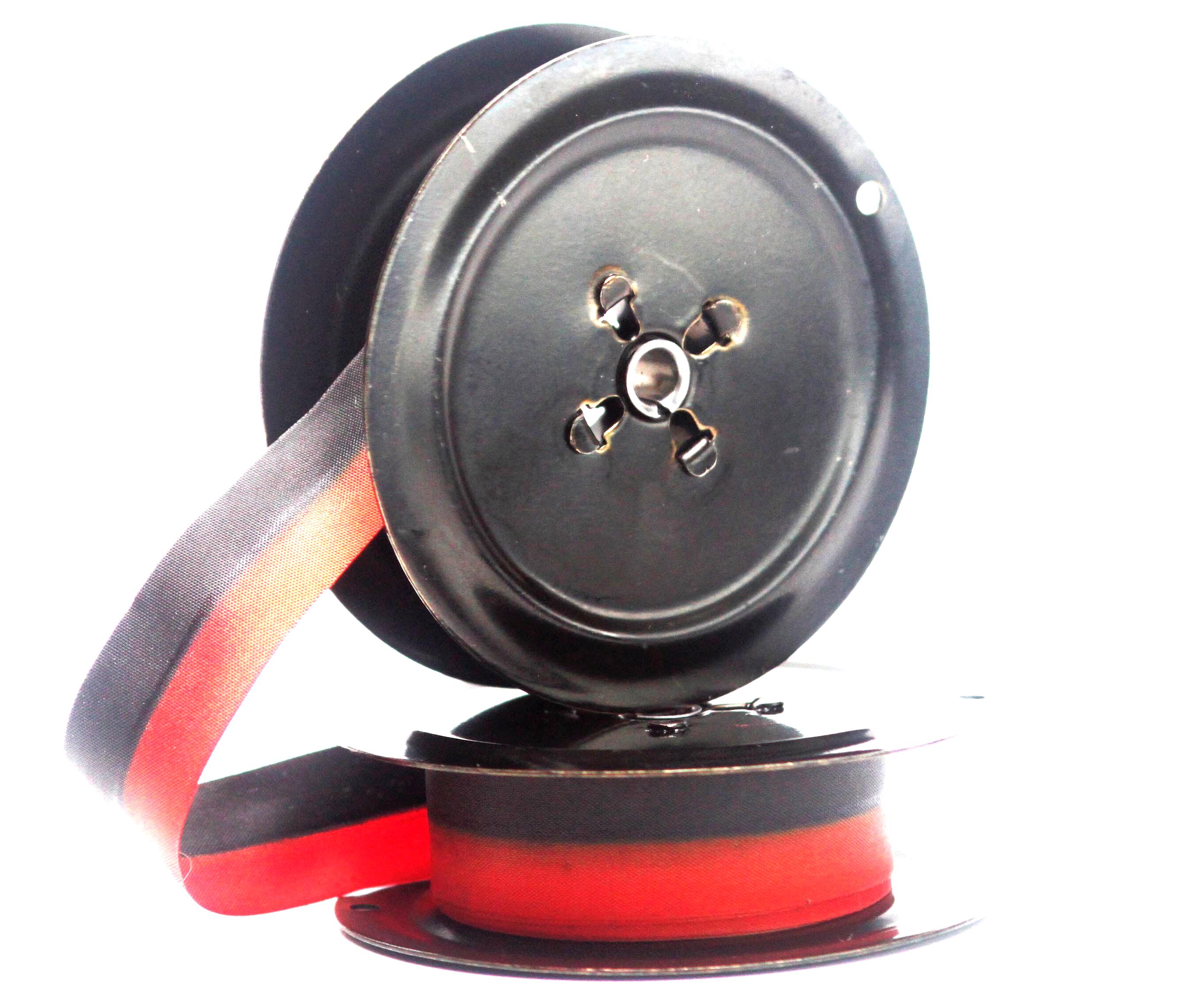 FJA Products Vintage LC Smith & Corona Typewriter Spools - Black/Red Ribbon