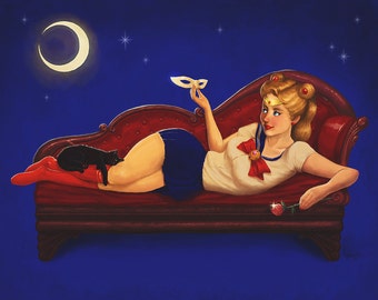 Dreaming of Roses - A Sailor Moon Pinup