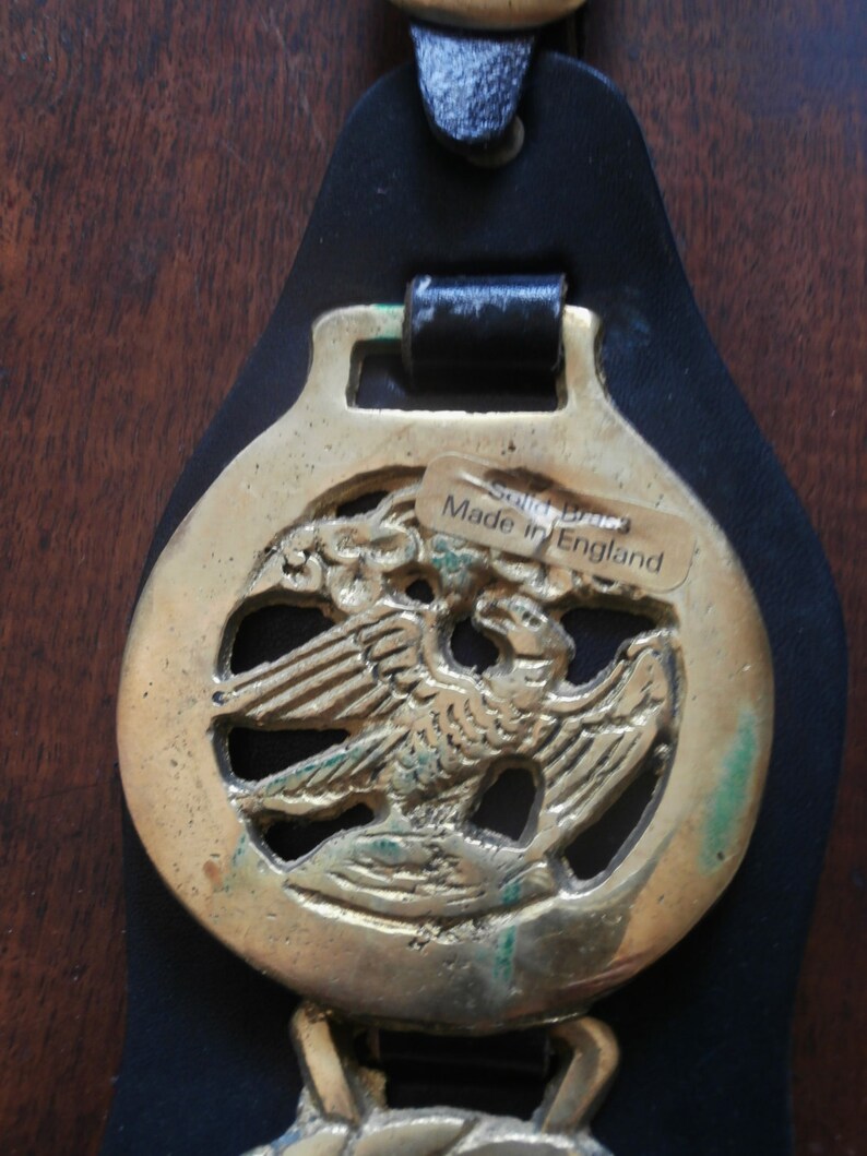 Royalty Horse Harness Brasses From England Etsy