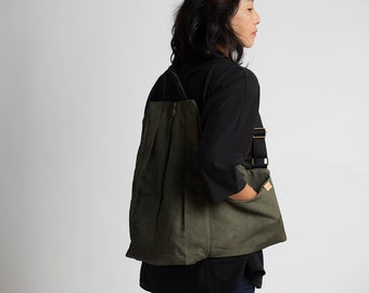 Backpack For Women, Large Capacity Backpack, Unique Vegan Backpack, Urban Backpack, Bike Backpack, Minimalist Backpack Women