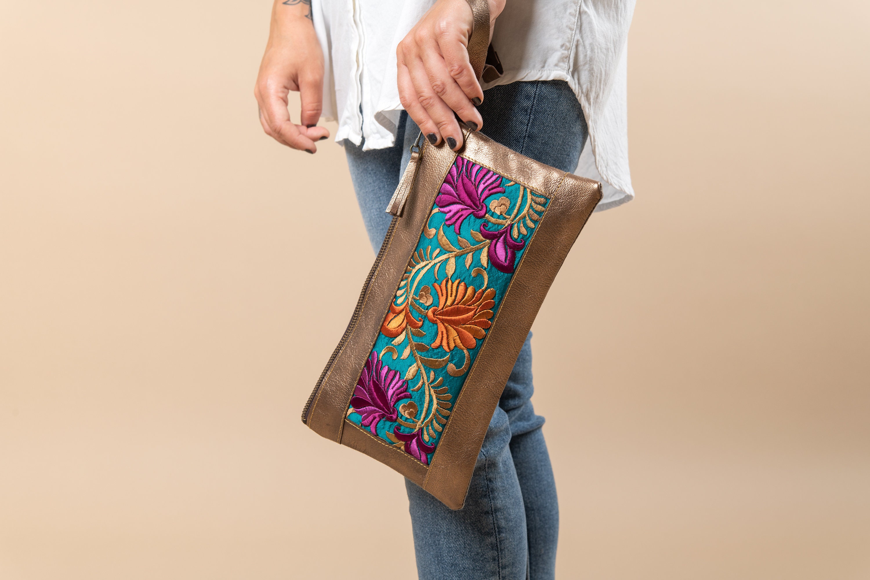 small boho wallet