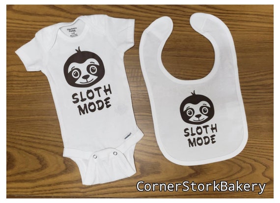 sloth bib
