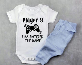 Player 3 Has Entered The Game Baby Bodysuit