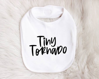 Tiny Tornado Baby Bib, Tornado Baby Bib, Bib
