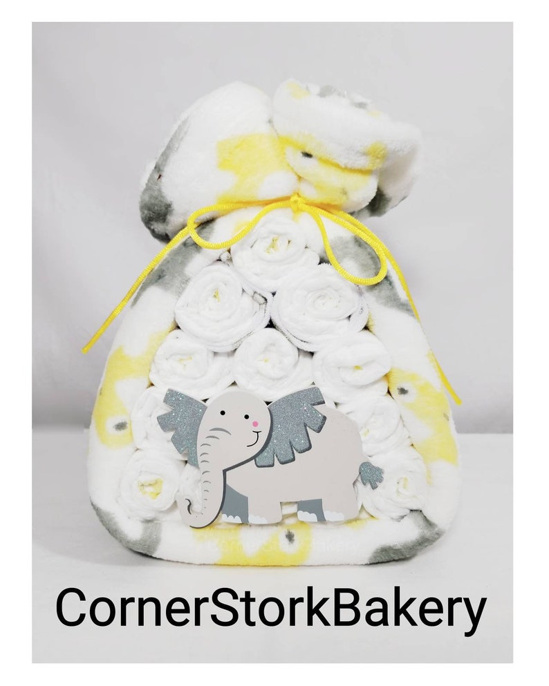 Diaper Stork Bundle Baby Shower Centerpiece Centerpieces Etsy