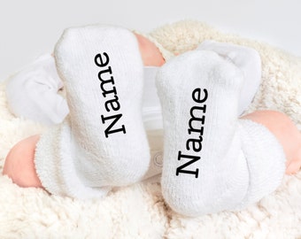 Personalized Baby Socks, Baby Socks with Name, Baby Socks, Custom Baby Socks, New Baby Gift, Baby Gift, Baby