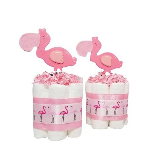 flamingo baby shower cakes