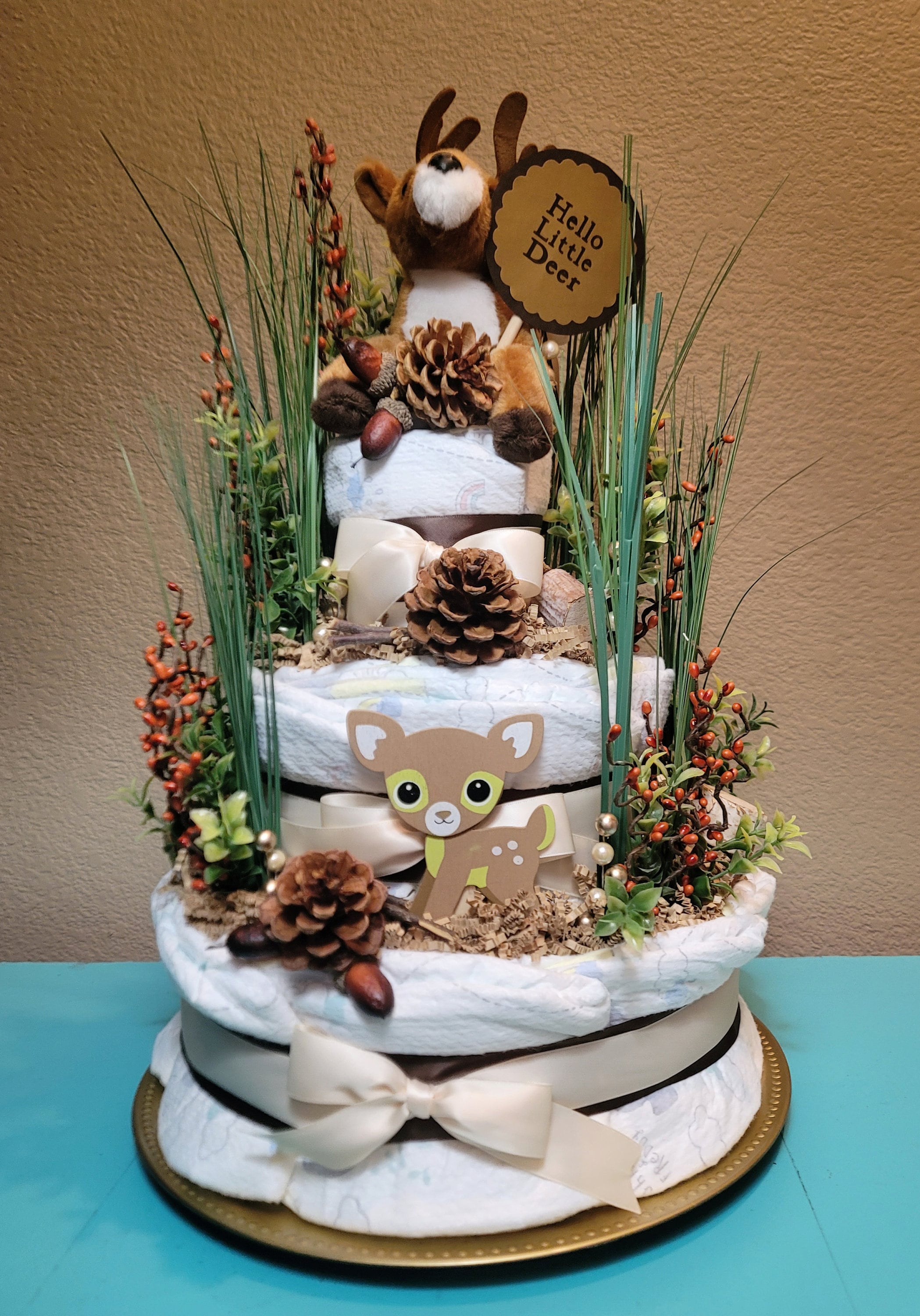Deer Diaper Cake