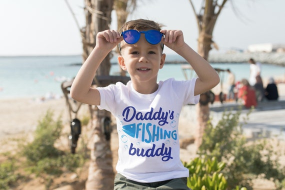 Daddy's Fishing Buddy Shirt, Daddy's Fishing Buddy Kids Shirt, Fishing  Tshirt, Fishing With Daddy Tshirt, Kids Fishing With Daddy Shirt