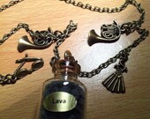 STEAMPUNK ( Lava Party ) Necklace