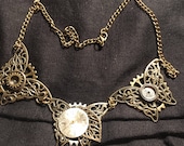 Steampunk Butterflies Choker